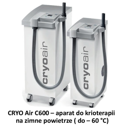 CRYO Air C600 – aparat do krioterapii na zimne powietrze ( do – 60 °C)