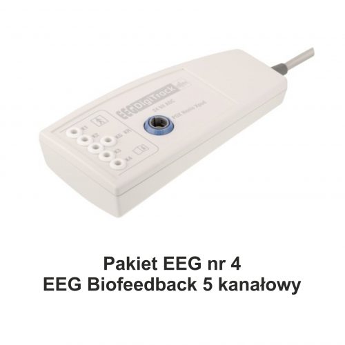 Pakiet EEG nr 4 – EEG Biofeedback 5 kanałowy