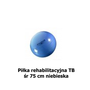Piłka rehabilitacyjna TB o śr 75 cm niebieska