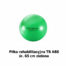 Piłka rehabilitacyjna TB ABS o śr. 65 cm zielona