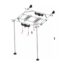 Zestaw Redcord Workstation Professional Wall Stand z 3 trawersami