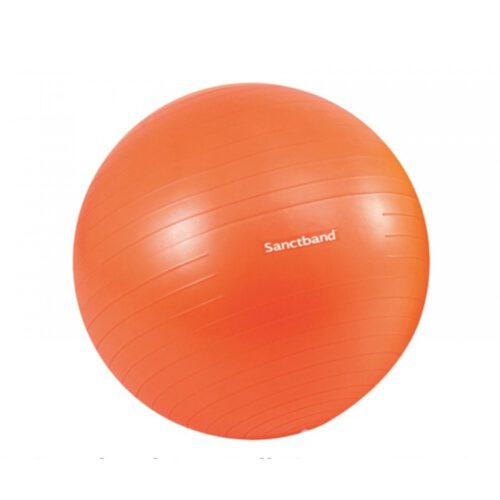 Piłka rehabilitacyjna 55 cm pomarańczowa SANCTBAND